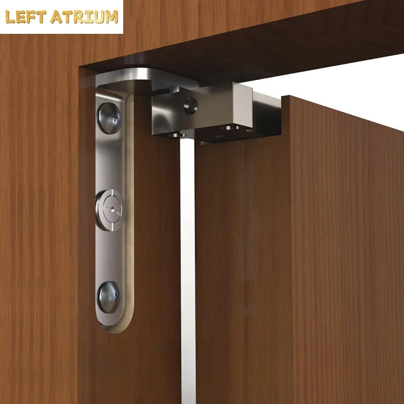 3D Heaven Earth Hinge 2-piece Set Adjustable Furniture Hinges Hidden Metal Hinge Invisible Door Hinges Hardware Accessories
