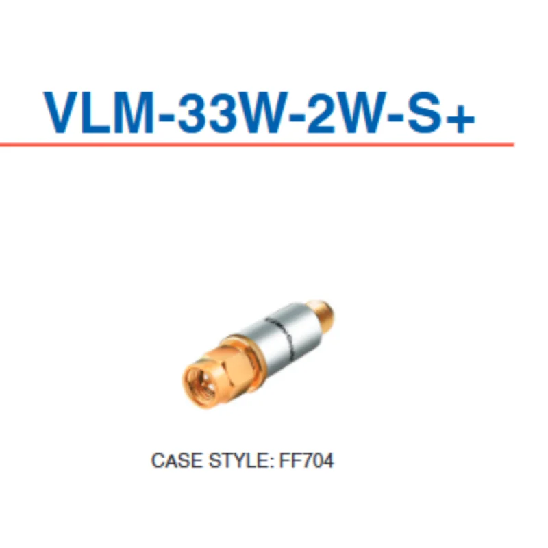 VLM-33W-2W-S+ 0.2-3000MHz RF Microwave Limiter