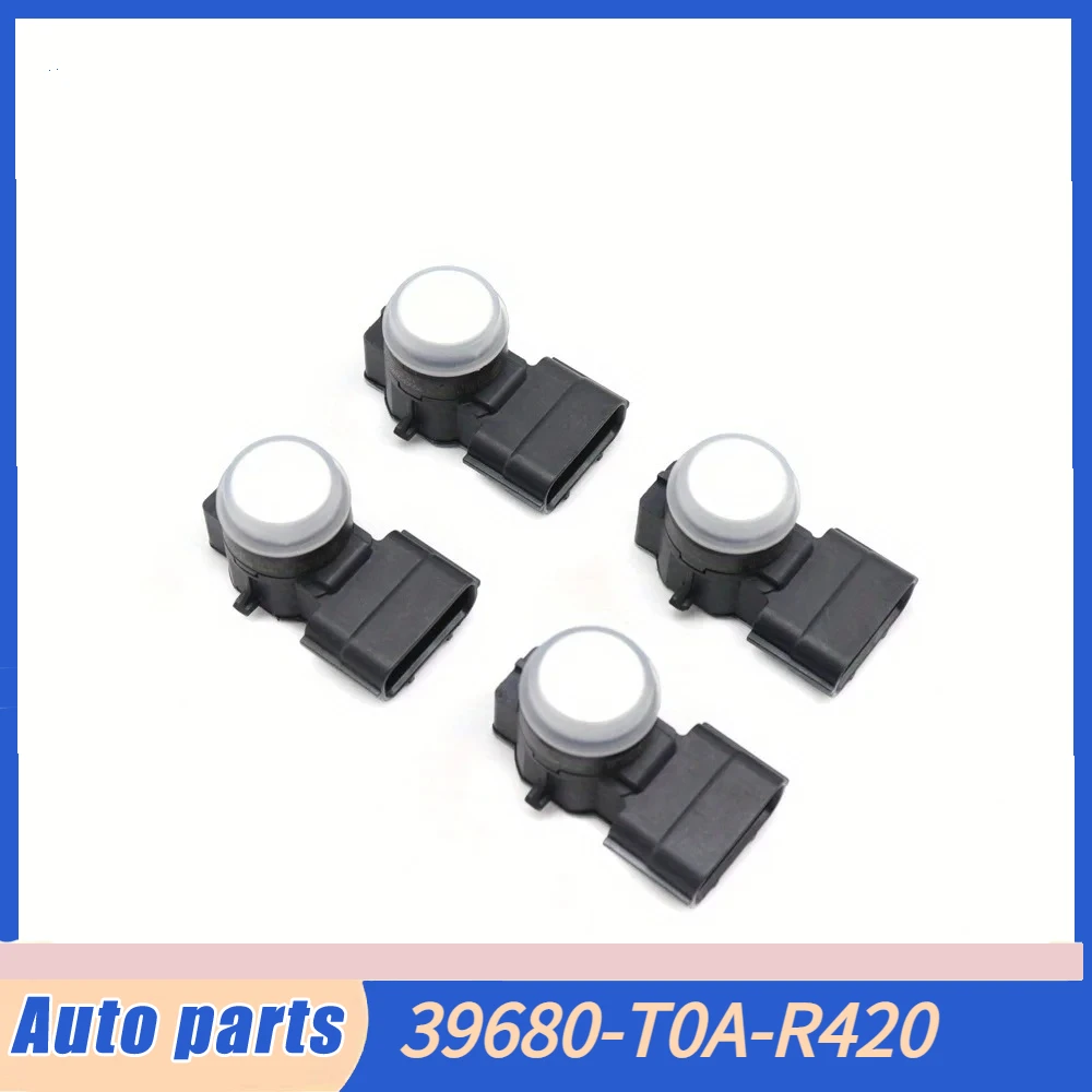 

Датчик парковки PDC для автомобиля 39680-T0A-R420, 4 шт., 0263033951, для Honda Accord 2016-2018, белый, 39680T0AT420