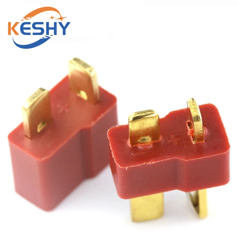 10PCS T- Plug Male & Female Connectors Deans Style For RC LiPo Battery ESC for RC Lipo Battery ESC RC Helicopter Adapter Plug