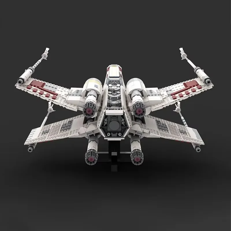 Nieuwe creatieve beroemde vechter film X-wing shuttle model Diy creatief vliegtuig kinderspeelgoed verjaardagscadeautjes volwassen vakantie cadeau c