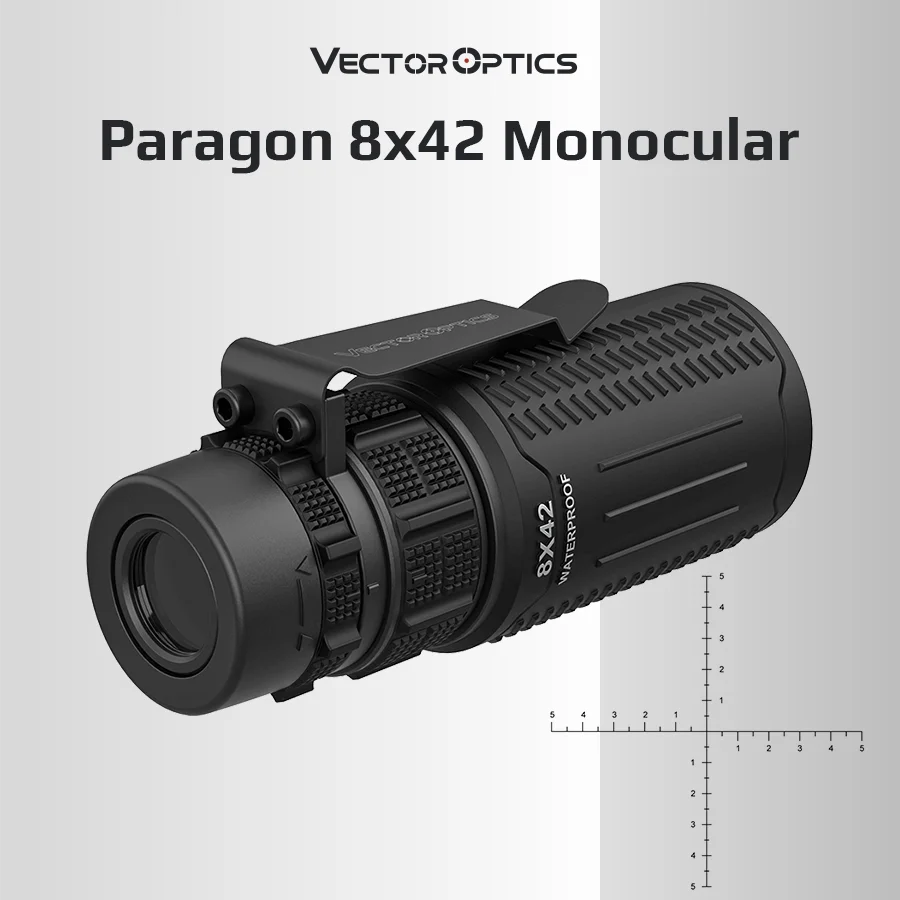 Vector Optics 8X42 Monocular Telescope Outdoor Camping Hunting Birdwatching Telescopes Hunting Ip67 Waterproof