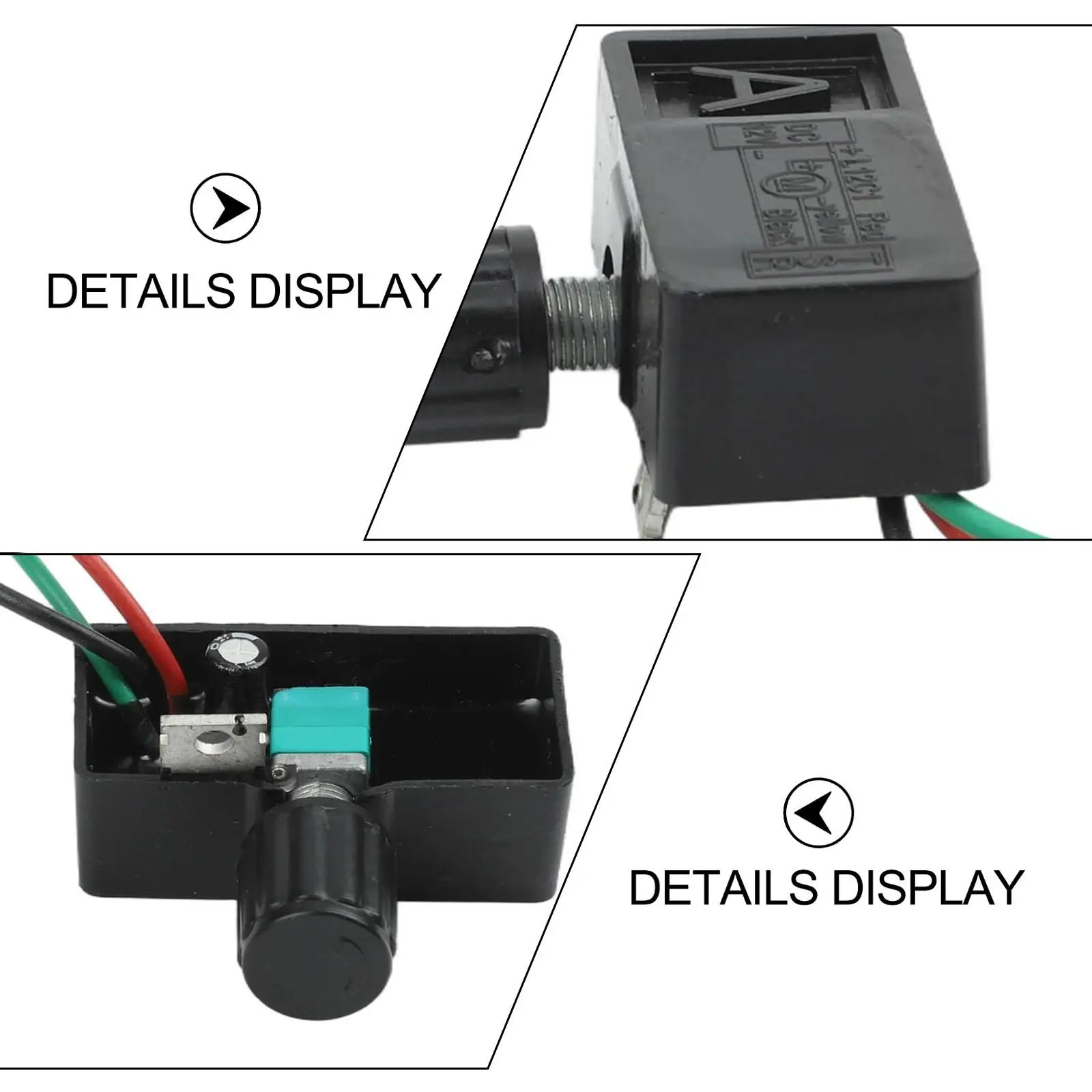 Water Pump Controller 12V DC Sprayer Switch 12V DC Operation For Sprayers Robust Material Construction Agricultural Spraying