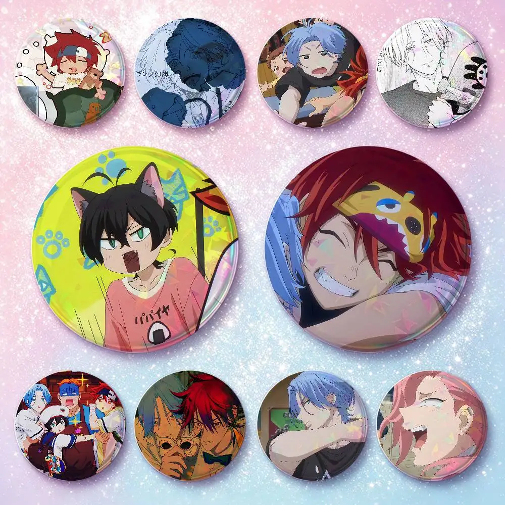 SK8 The I-Infinity Badges Button Round Creative Pin Brooch Badge Bag Decor Accessories Fans Collect Friends Gifts