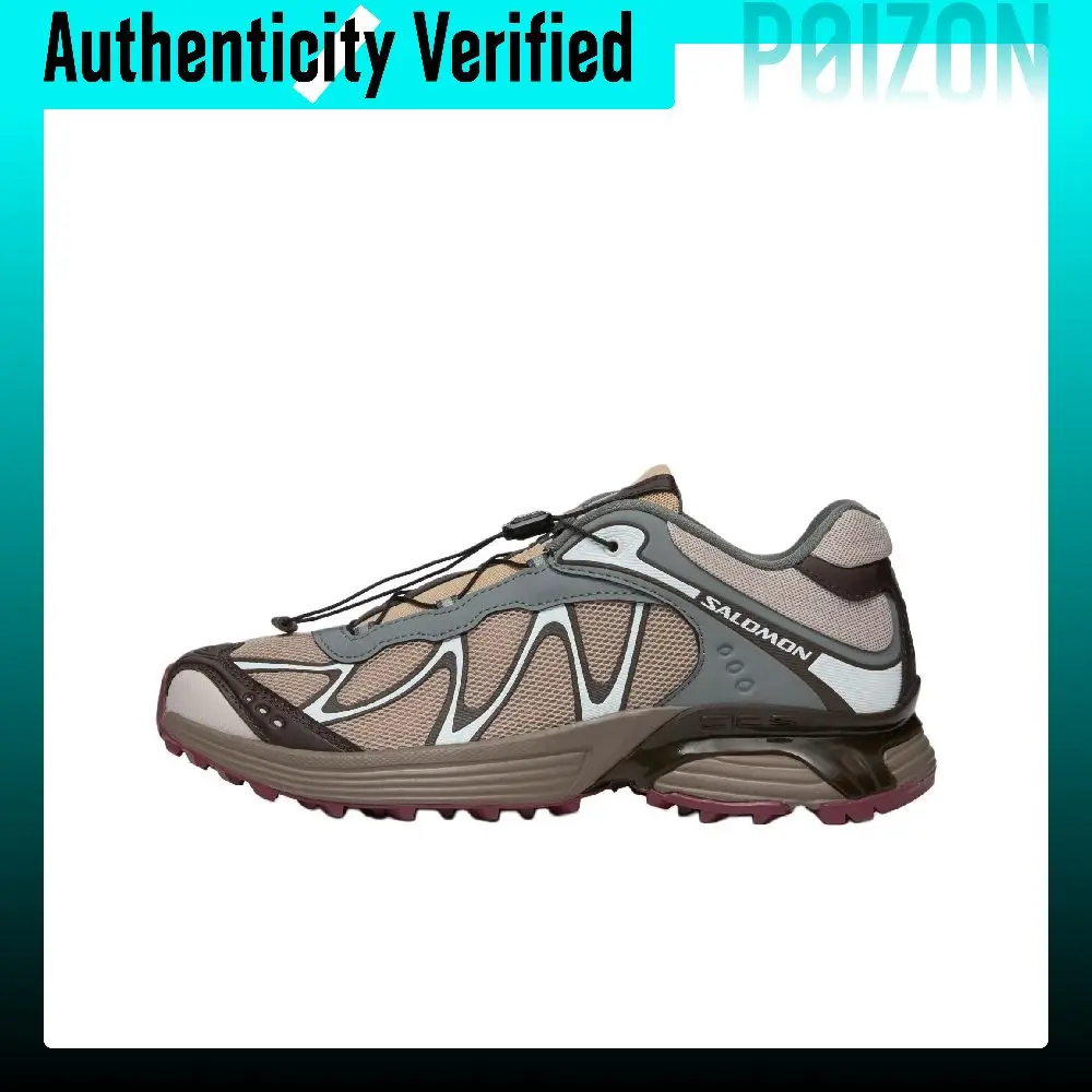SALOMON XT WHISPER Round Tip Breathable Low top Casual Trail Running Training City Commuting Running Shoes Unisex L47761800