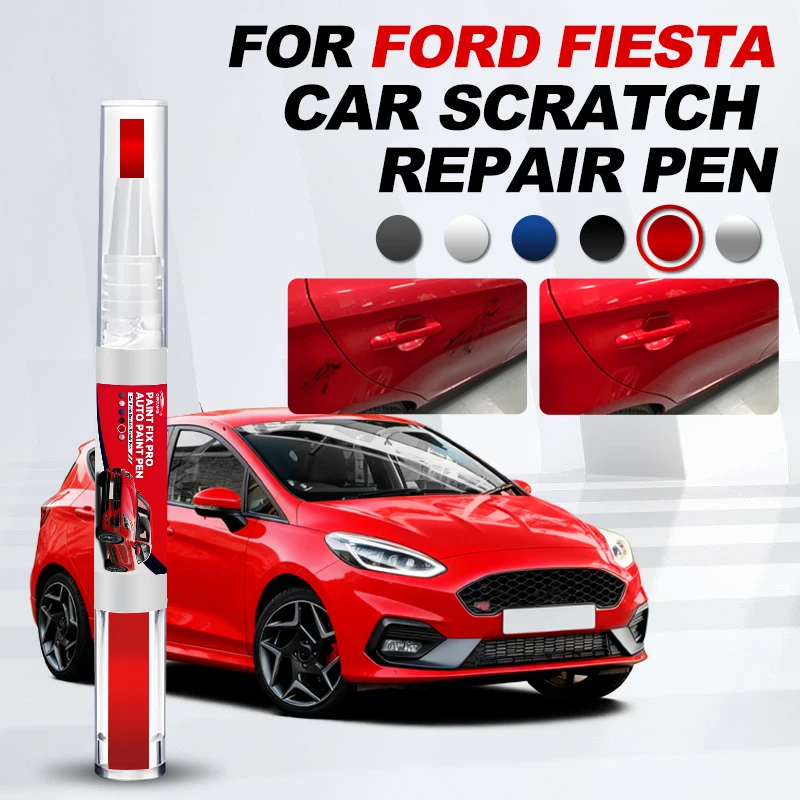 

Автомобильные аксессуары для Ford Fiesta 1976-2025 B2 B3 B4 B5 B6 B7 B8: оранжевый 27Y, черный A3F, белый A4D, серый 36C, серебристый 28N, синий 2