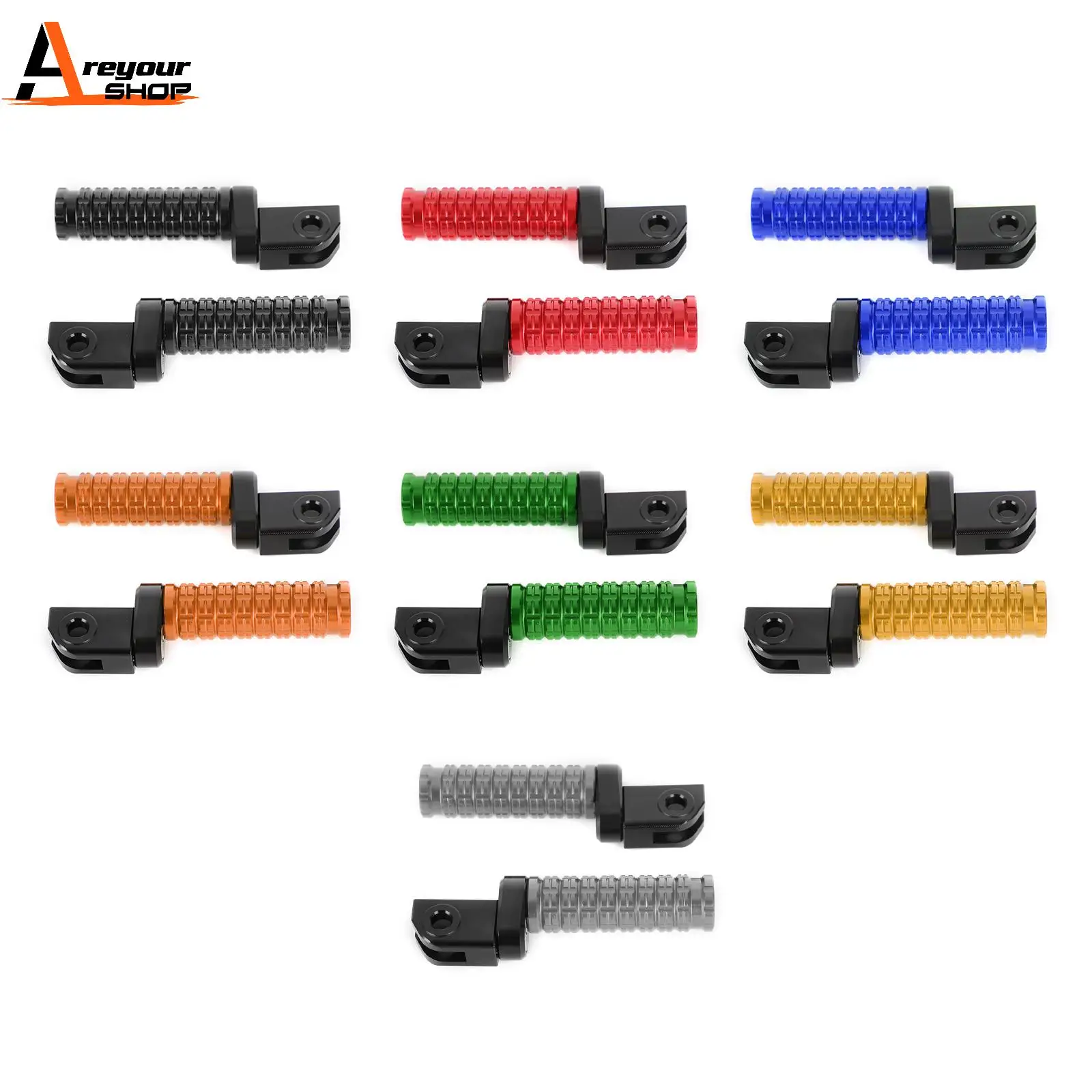 Areyourshop Front Footrests Foot Peg for Aprilia RS660 Tuono 660 RSV4 Factory 2021 2022 Motorcycle Parts