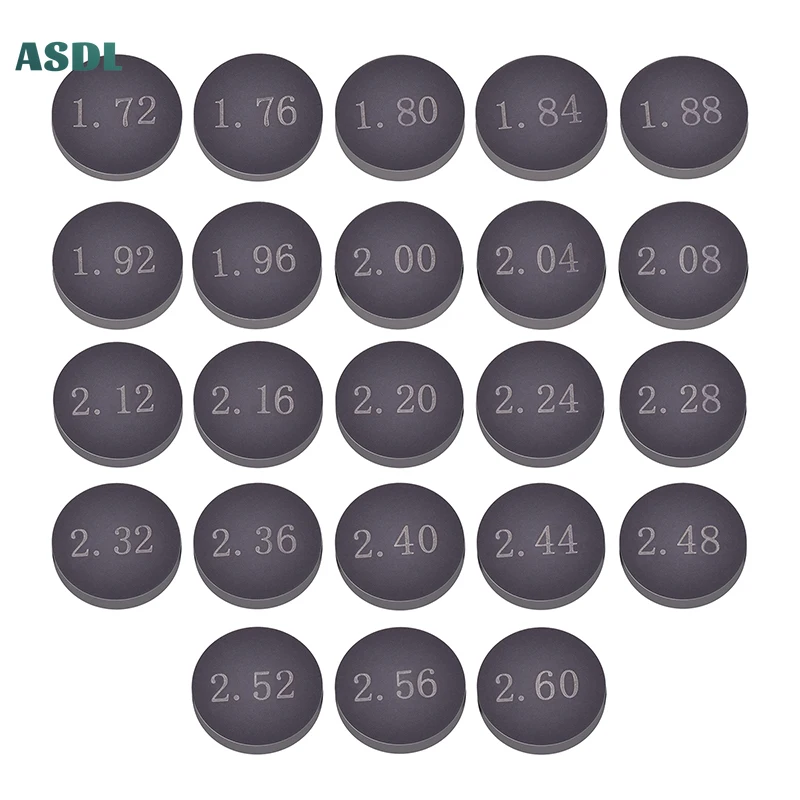 Motorcycle Engine Parts Adjustable Valve Shim 8.9mm 8.85mm Complete Refill Kit for KT/M 250 350 450 505 SX-F XC-F