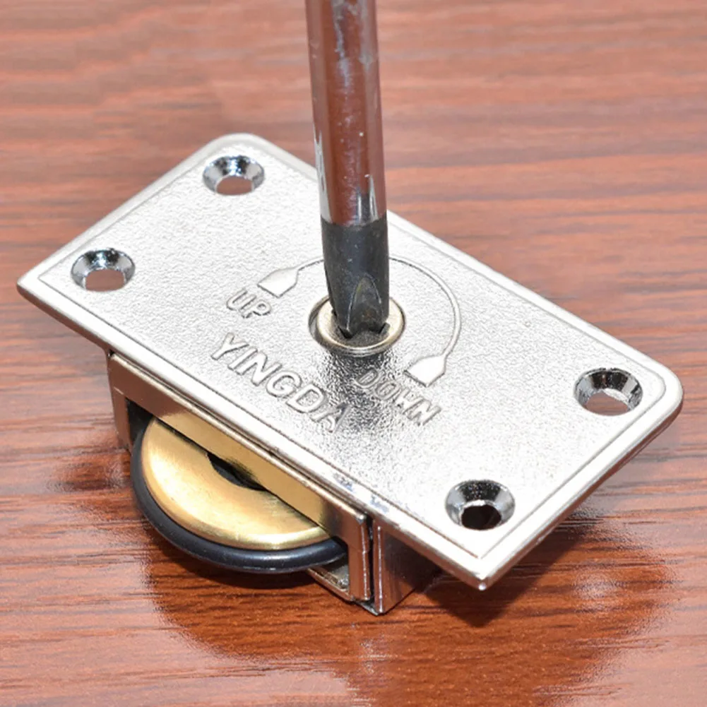 بكرة خزانة الملابس تستخدم على نطاق واسع في الأدراج 1 قطعة عجلة الباب المنزلقة الفولاذ المقاوم للصدأ مع محامل جودة عالية