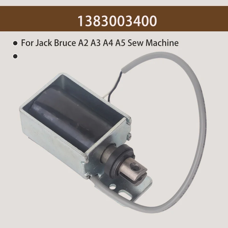 1PCS New Original 1383003400 Inverted Needle Solenoid Valve Inverted Stitch Electromagnet for Jack Bruce A2 A3 A4 A5 Sew Machine