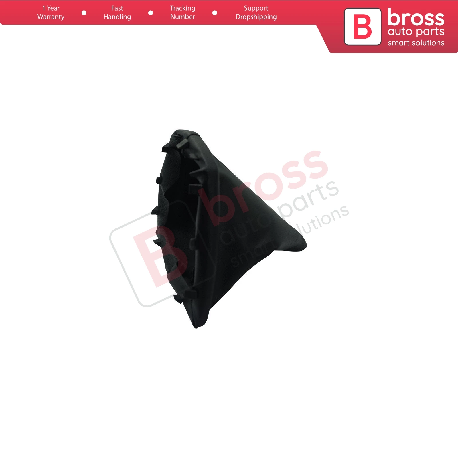 Bross Auto Parts BSP899 Gear Shift Stick Black Boot Gaiter, 55344400, 7591. for Y5 Fiorino Bipper Nemo! Narrow Type!