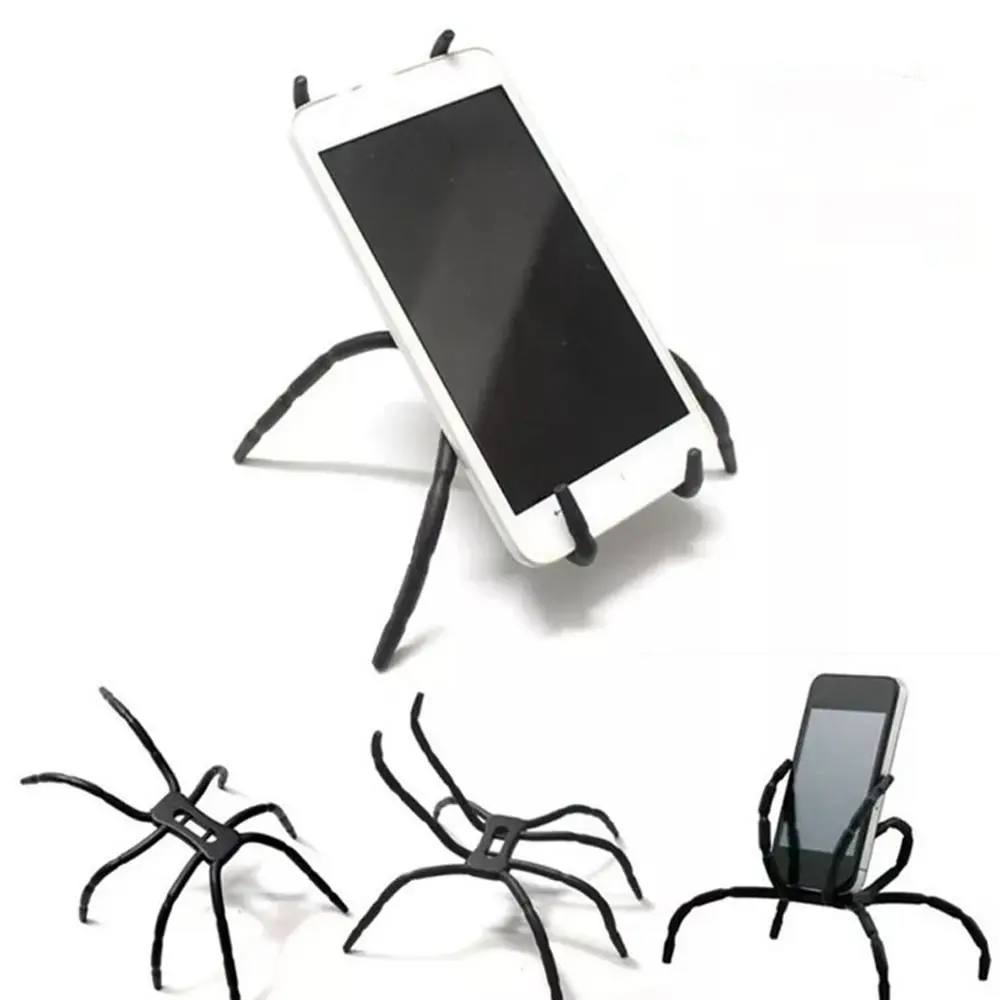 Multi-Function Spider Phone Holder Adjustable Flexible Car Phone Stand Black Red Phone Bracket Outdoors Exhibition