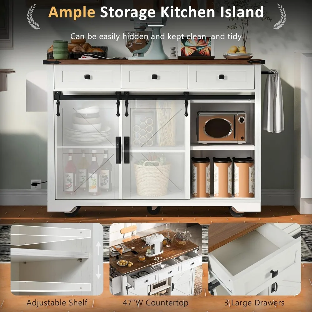 Thumbnail 4 - #2 Latest Rolling Kitchen Islands Offers