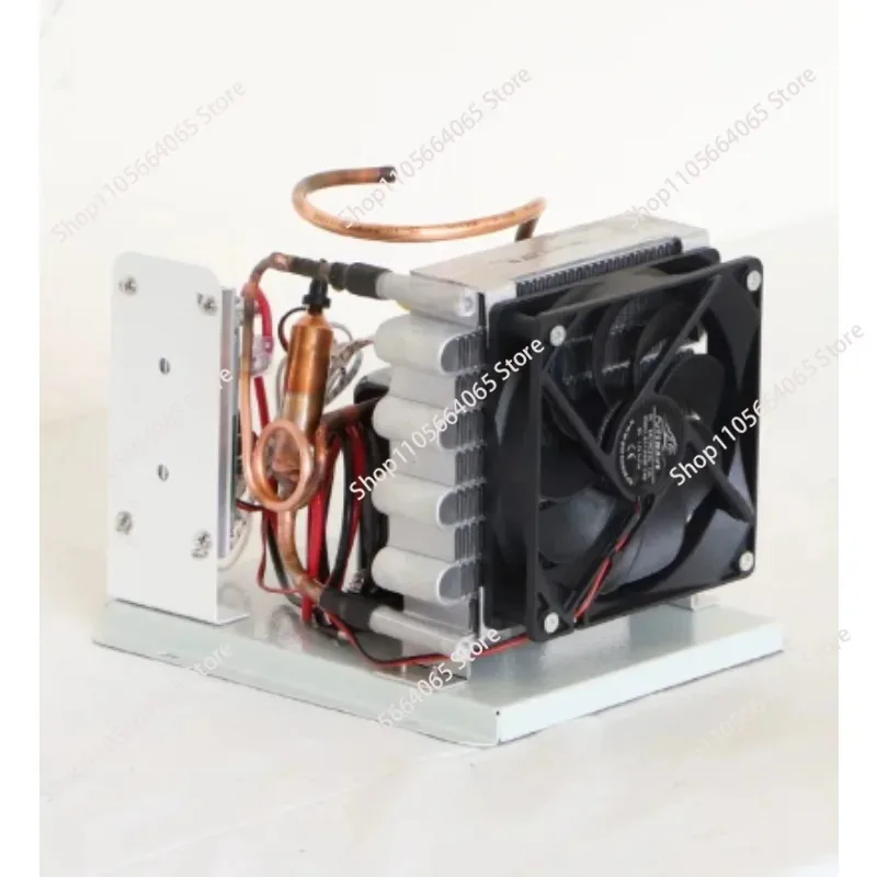 ST19C Miniature Compressor Condensing Unit DC 12V/24V/48V Small Refrigeration Unit for Air Conditioning