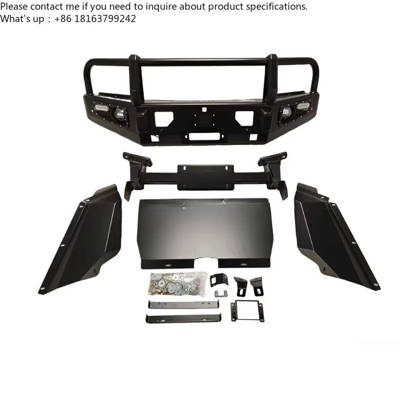 

4x4 Offroad Heavy Duty Steel Anti-collision Bumper LC250 Front Bumper Bull Bar Winch Bumper Kit for Land Cruiser 250 Series