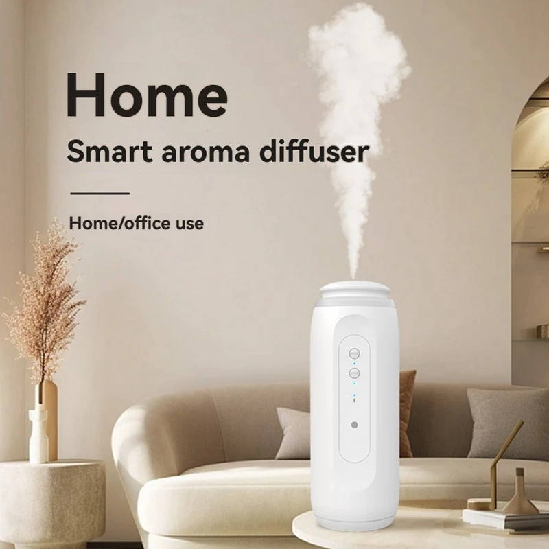 ABKJ-300M³ Wall Plug Aroma Diffuser With Sensor Night Light Smart Bluetooth App Fragrance Diffuser EU Plug