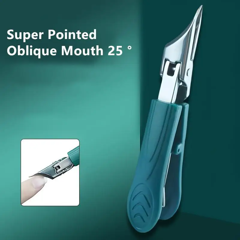 

Anti-Splash Nail Clippers Large Thick Hard Special Nail Clippers Sharp Diagonal Pliers Nail Scissors Household Manicure Tools