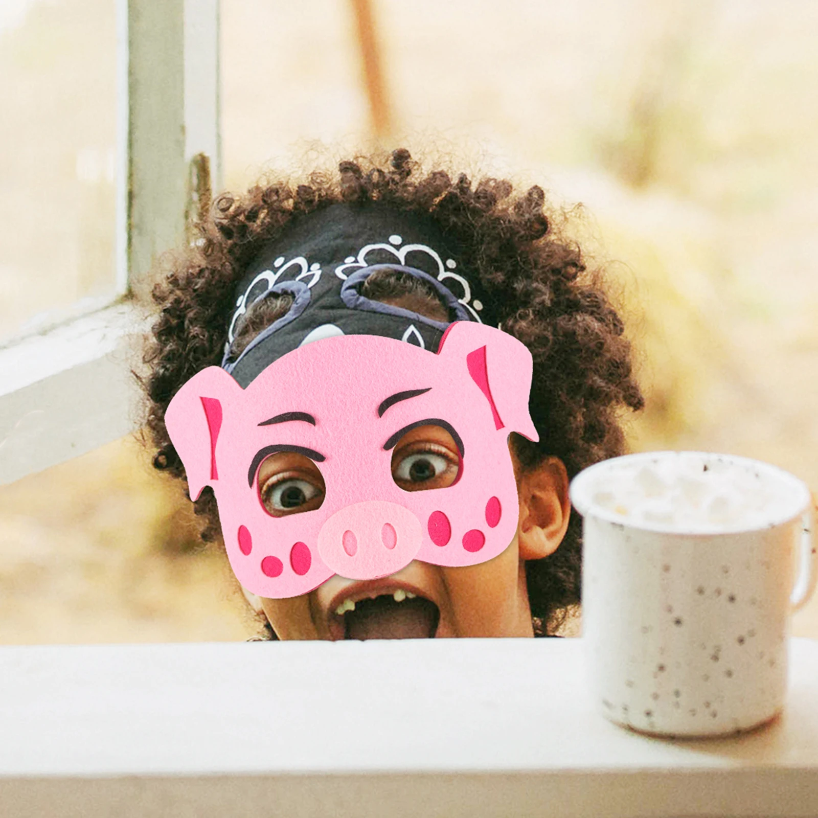 

18Pcs Creative Animal Masks Realistic Details Skin-Friendly Fabric Ideal for Halloween Party Cosplay Gatherings