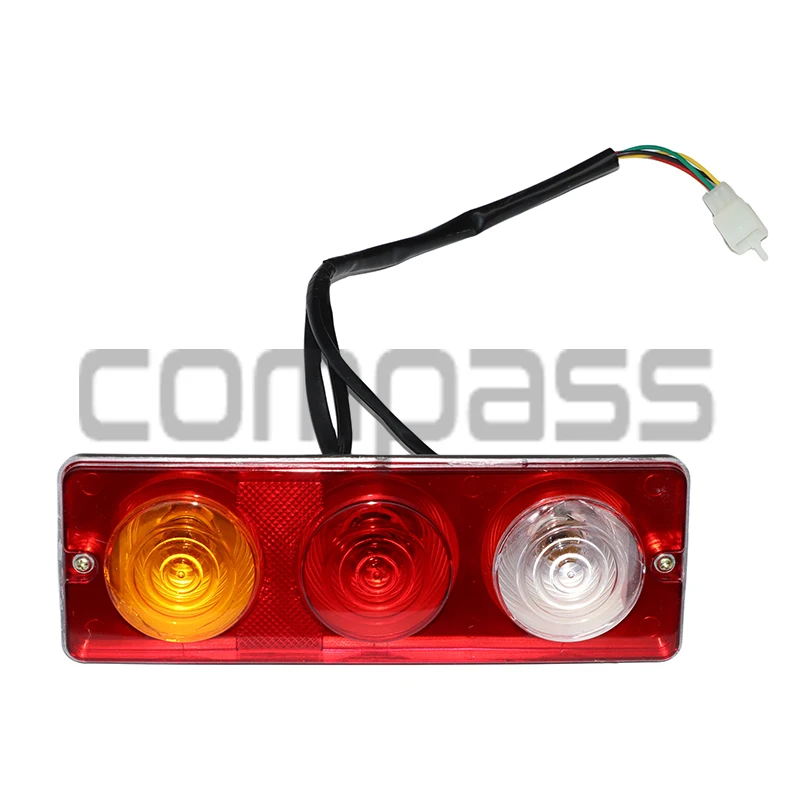 

Waterproof car light assembly, used for truck rear taillight stop turn signal light, van trailer light