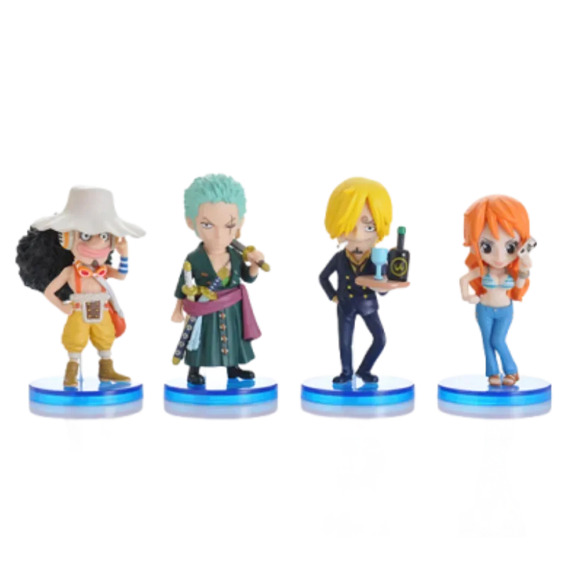 Genuine Bandai ONE PIECE  WCF TV 23 25 Real and Fake Straw Hats Anime Action Model Figure Collectible Gift for Toys Hobbies Kids