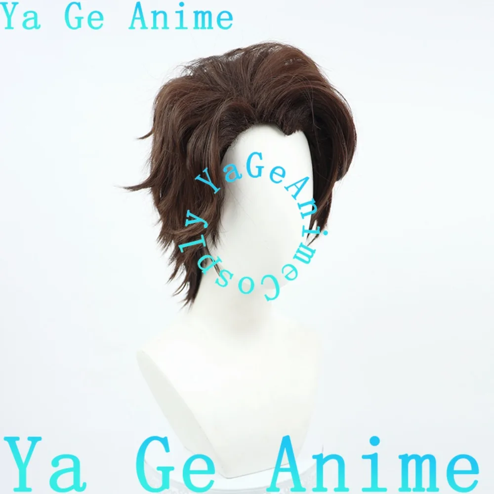 Ya Ge أنيمي مخزن بليتش أيزن Sōsuke شعر مستعار تأثيري أنيمي عرض الواقع لعبة لعب الأدوار شعر مستعار تستخدم لحفلات الرقص أنيمي