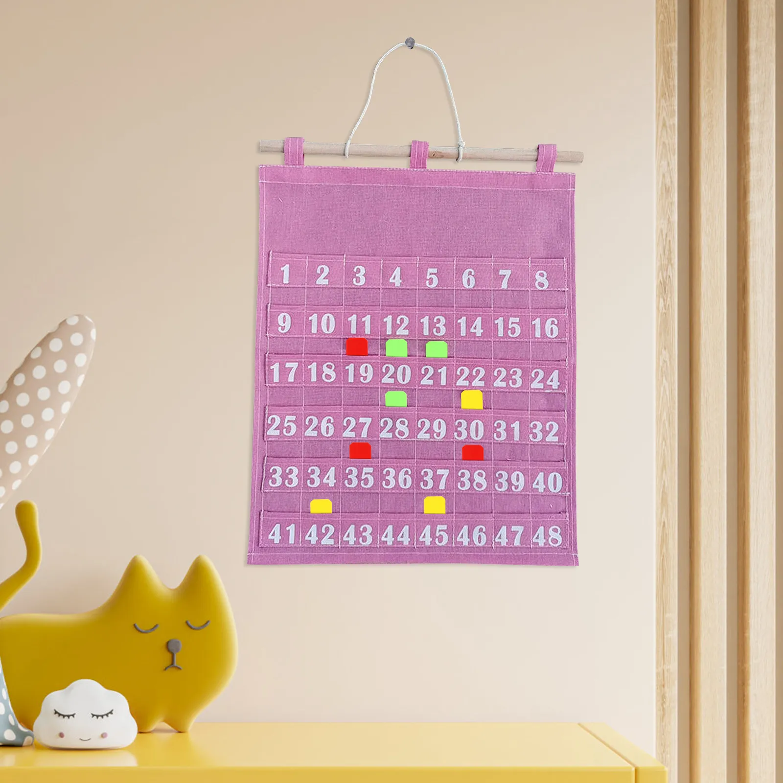 

50 шт. цветных карточек для учета посещаемости в детском саду, табло для регистрации на утреннем приходе, таблица учета посещаемости для использования в классе