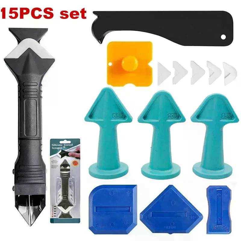 14/15/16pcs Silicone Caulking Set Precision Tools For Kitchen Durable And Easy To Use