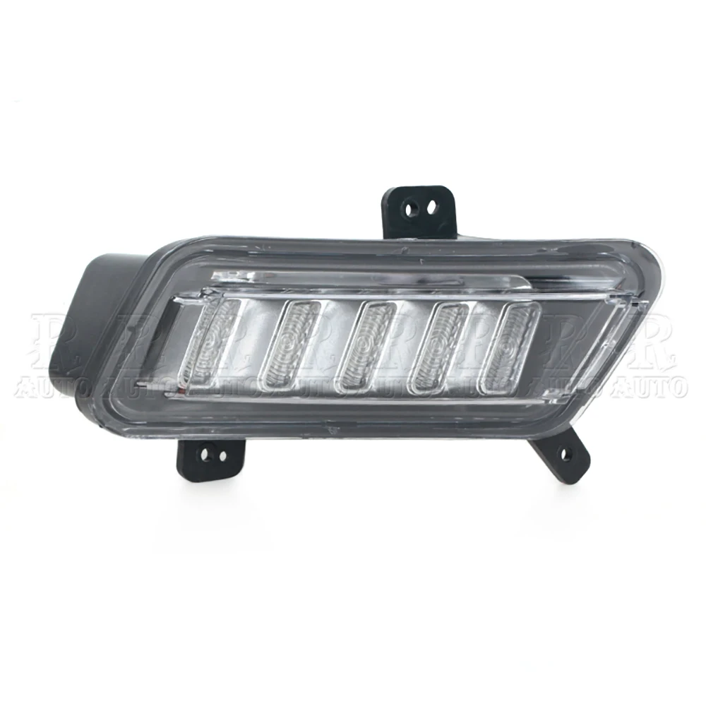R-AUTO Car LED DRL Fit For LIFAN LF X50 Daytime Running Light Front Bumper Fog Light AAB4115100 AAB4115200 For Car High Quality