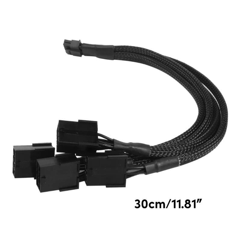 Cáp PCIe 5.0 12VHPWR 16AWG 12VHPWR Cáp Bốn 8Pin PCIe5.0 cho RTX40 Dropship