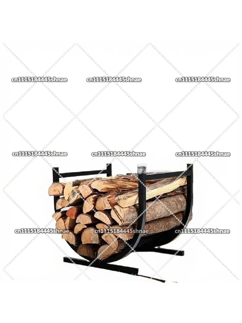 Large Capacity Firewood Rack Wood Stacking  Storage Rack High Durability for Indoor or Outdoor Use of Firewood Racks