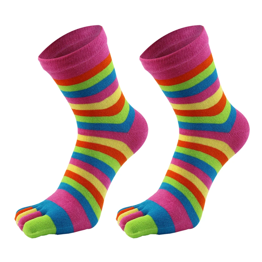 

Cotton Toe Socks Women Men Tube Running Athletic Sock Ankle Four Seasons Soft Comfortable Stylish Casual Sportwear Gifts