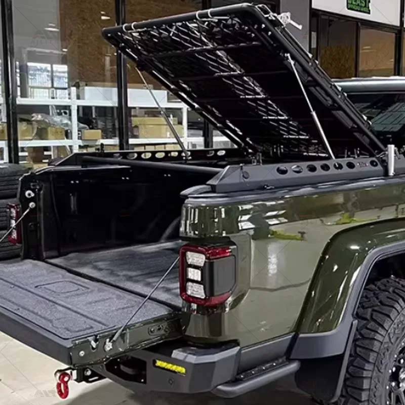 

2025 High Quality Modified Trunk Extension Rack Backpack Luggage Rack Gantry Rack for Jeep Gladiator Accessoriescustom