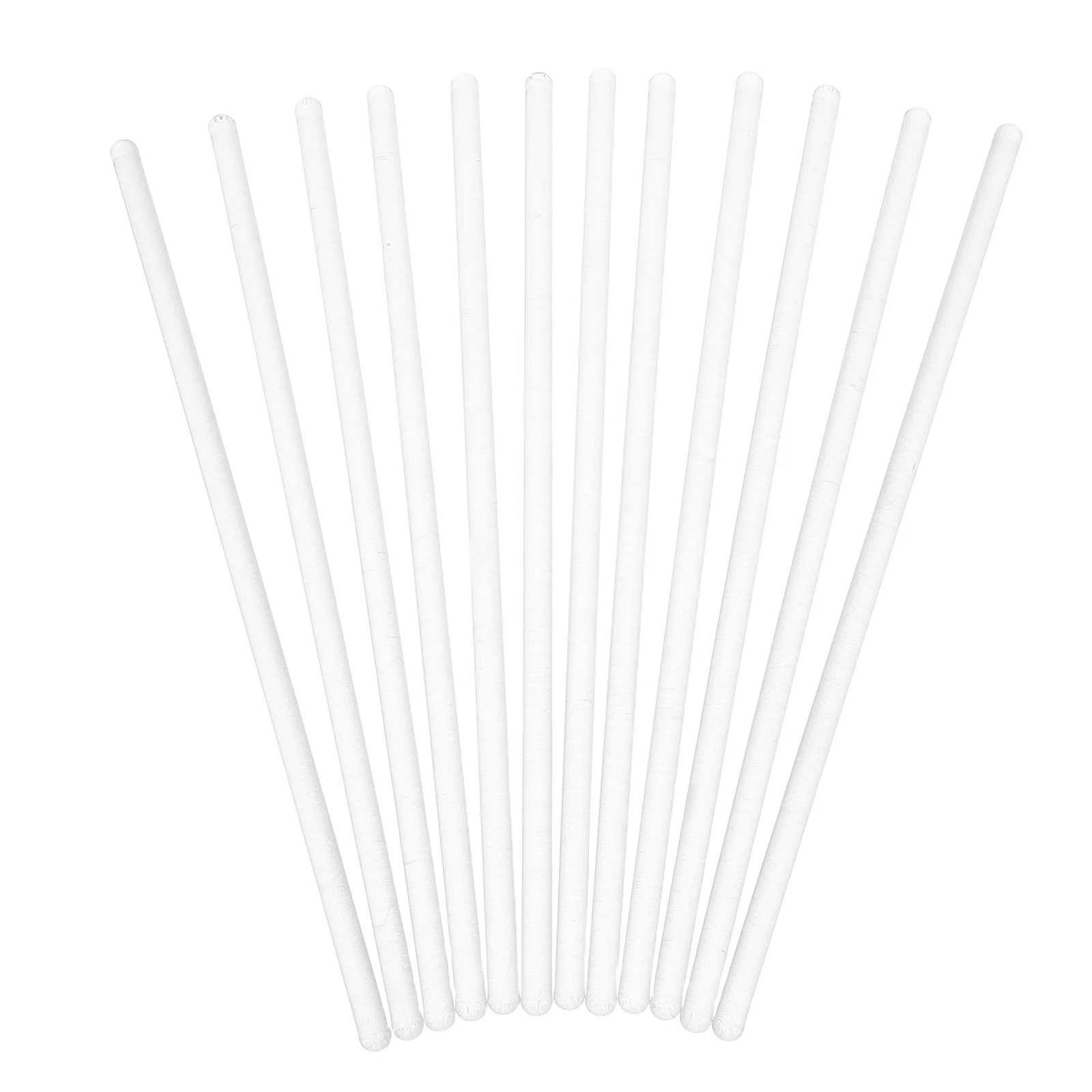 12Pcs Glass Stirring Rods Solid Glass Durable Stirrer Laboratory Tool for Dissolution Mixing Transparent Experimental Supplies