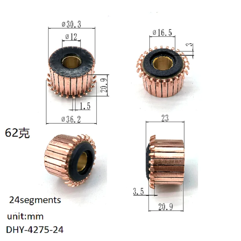 30.3*12*20.9*24p Rectifier Reverser Copper Head Dhy-4275-24