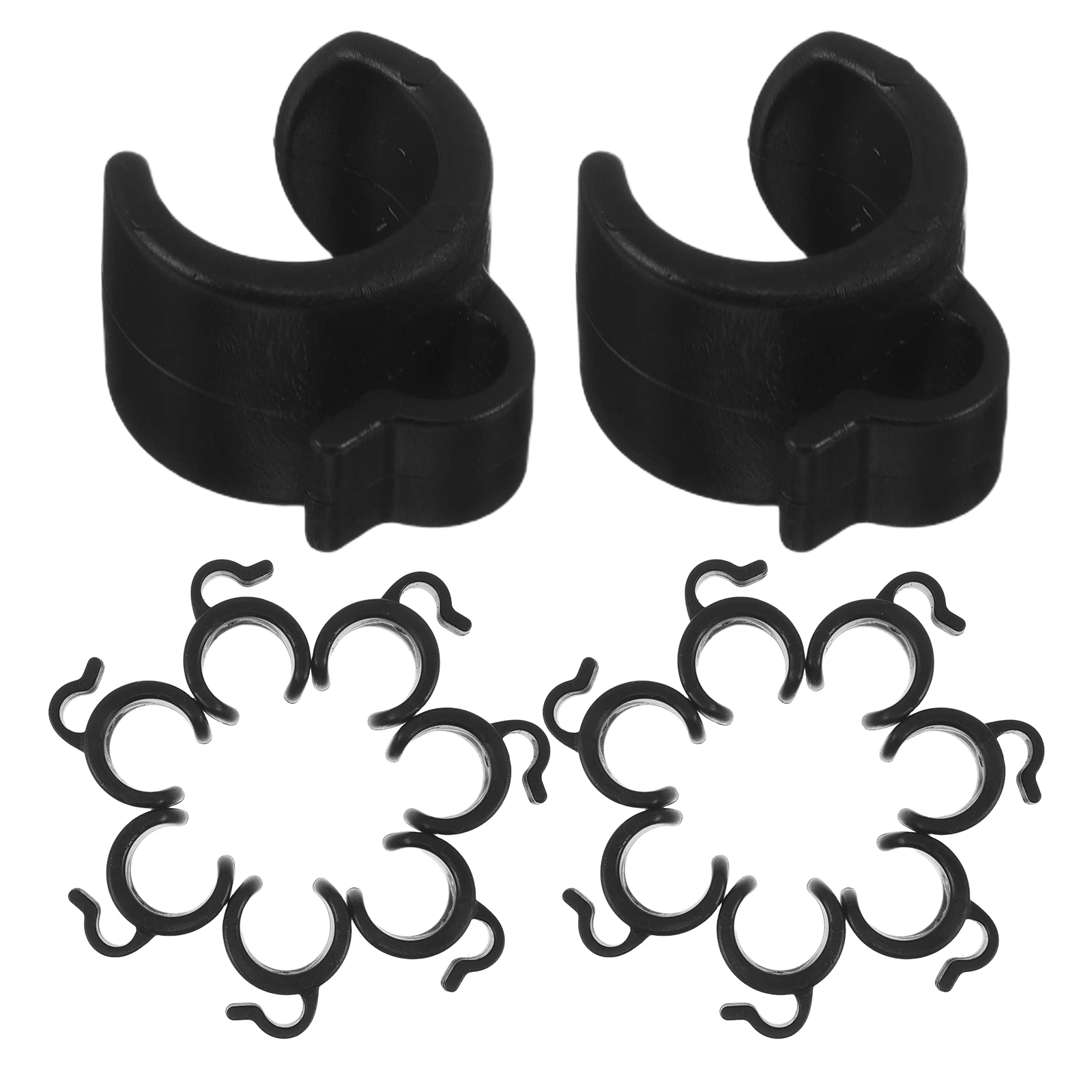 

30pcs Live Broadcast Cable Clip For Mic 20Mm Plastic Cable Organizer Audio Data Wire Holder For Phone Stand Tripod -