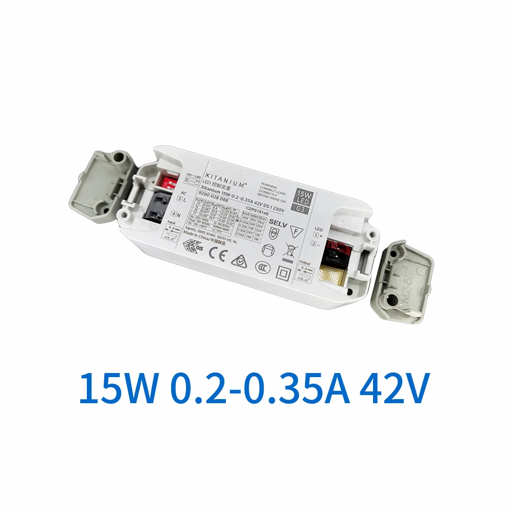 LED Control Device 15W 0.2-0.35A 25W 0.45-0.6A 42V 230V LED Driver For Philips XITANIUM LED Control Device Drive