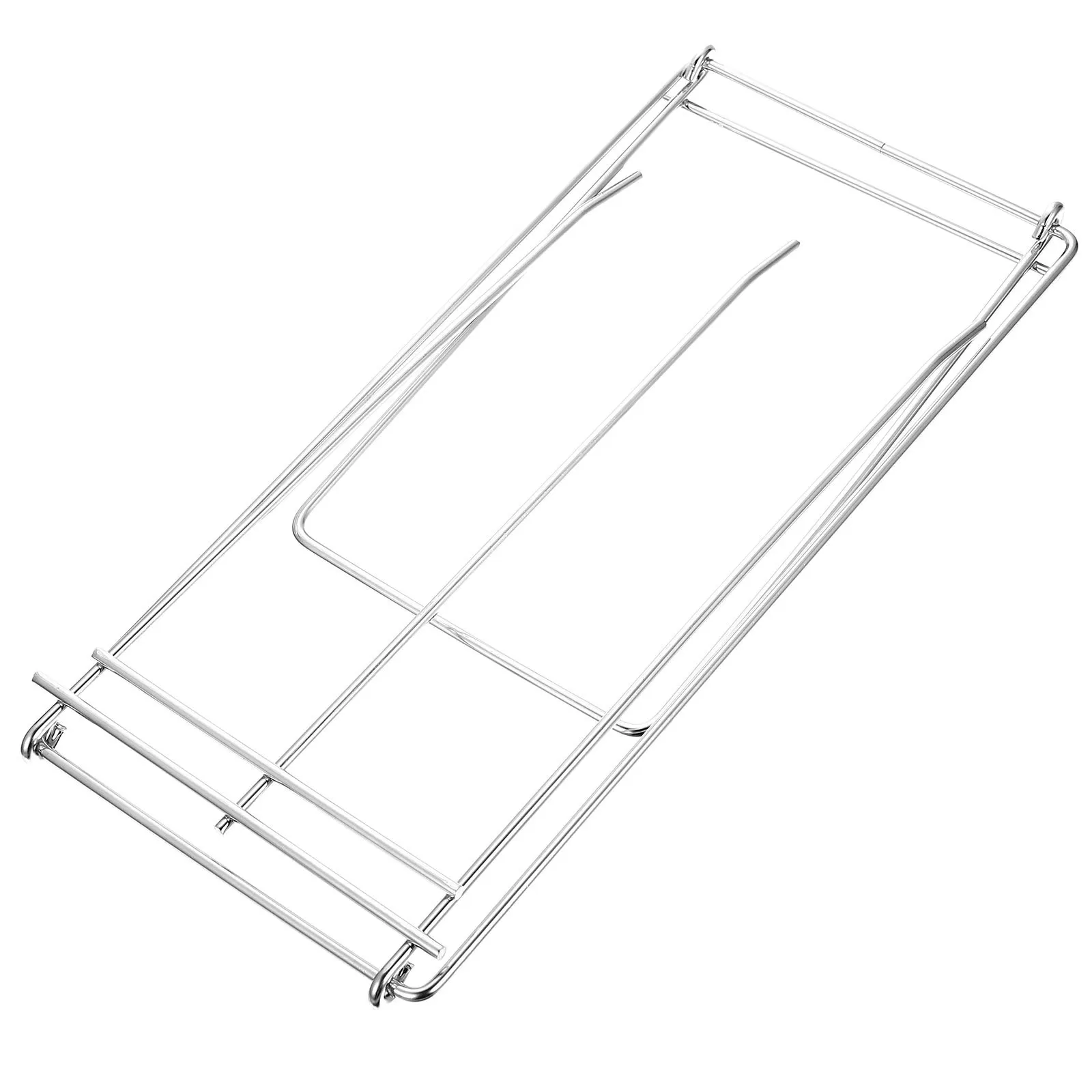 

1Pcs Stainless Steel Towel Rack Z-Shaped Stable Kitchen Holder Sponge Drain Storage Organizer Rack Towel Holder
