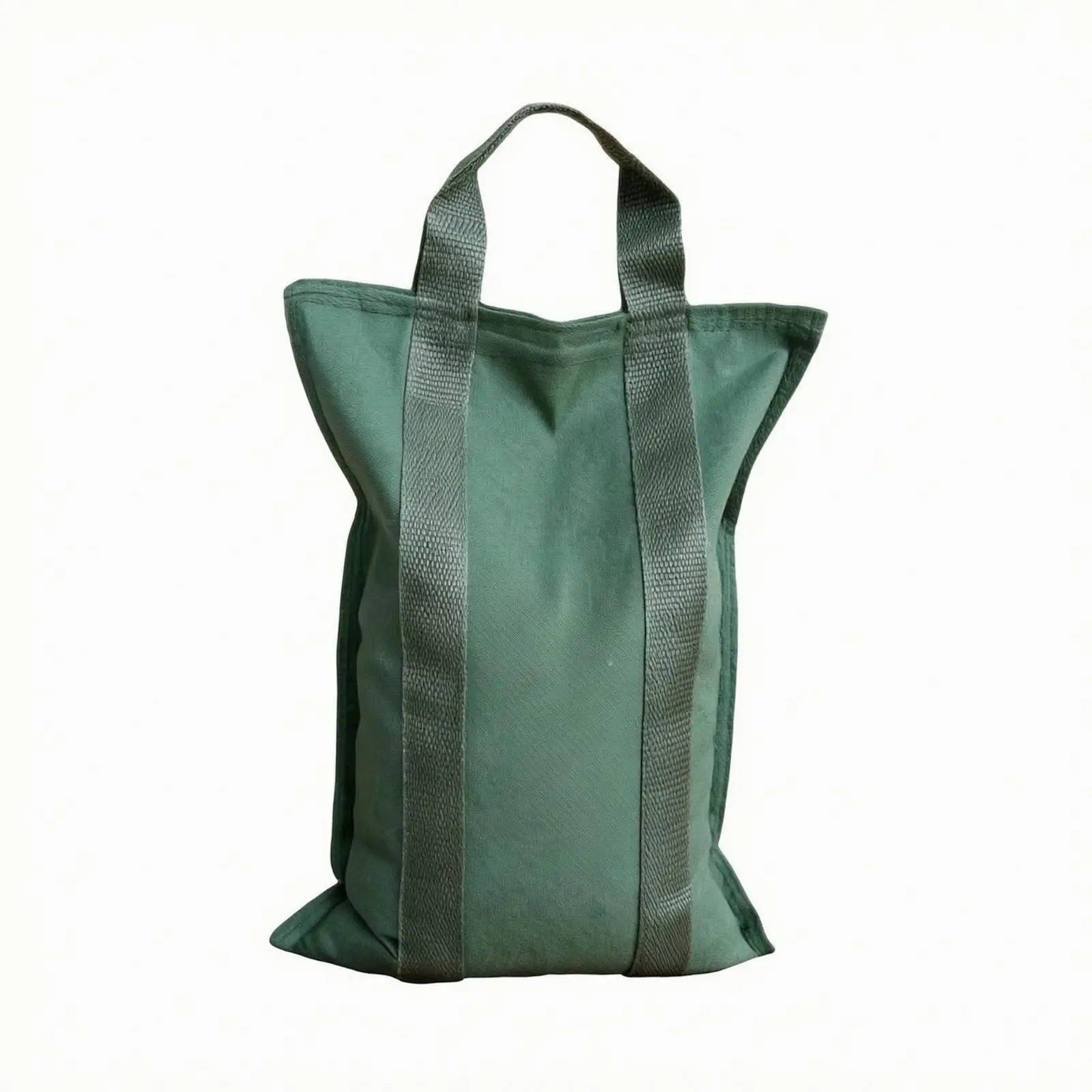 Silicone Canvas Fillable Sandbag with Carry Handles for Job Site and Event Ballast Needs
