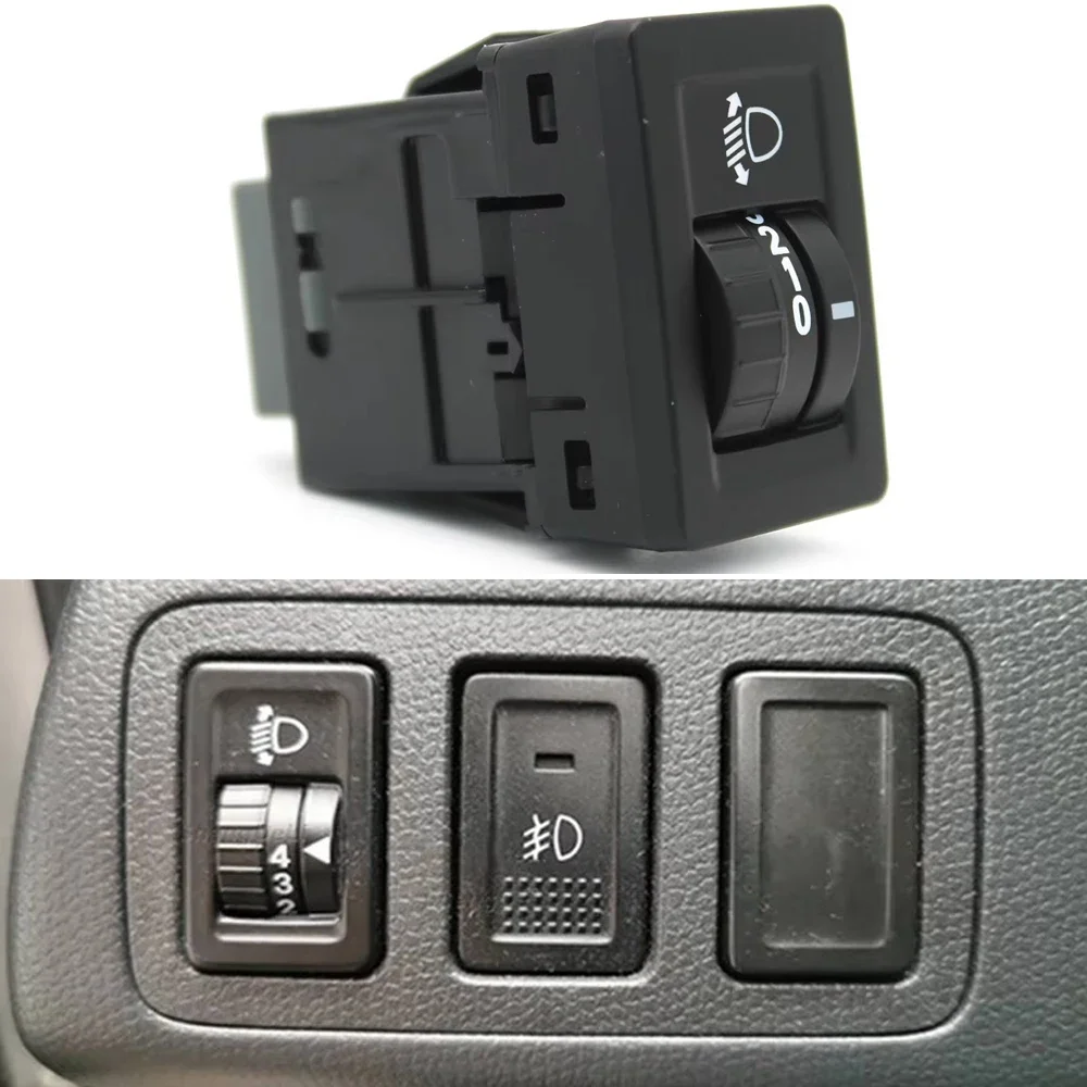 Car Headlamp Leveling Switch Headlight Height Adjustable Switch Button Compatible For Suzuki Alto SX4 2013 Accessories