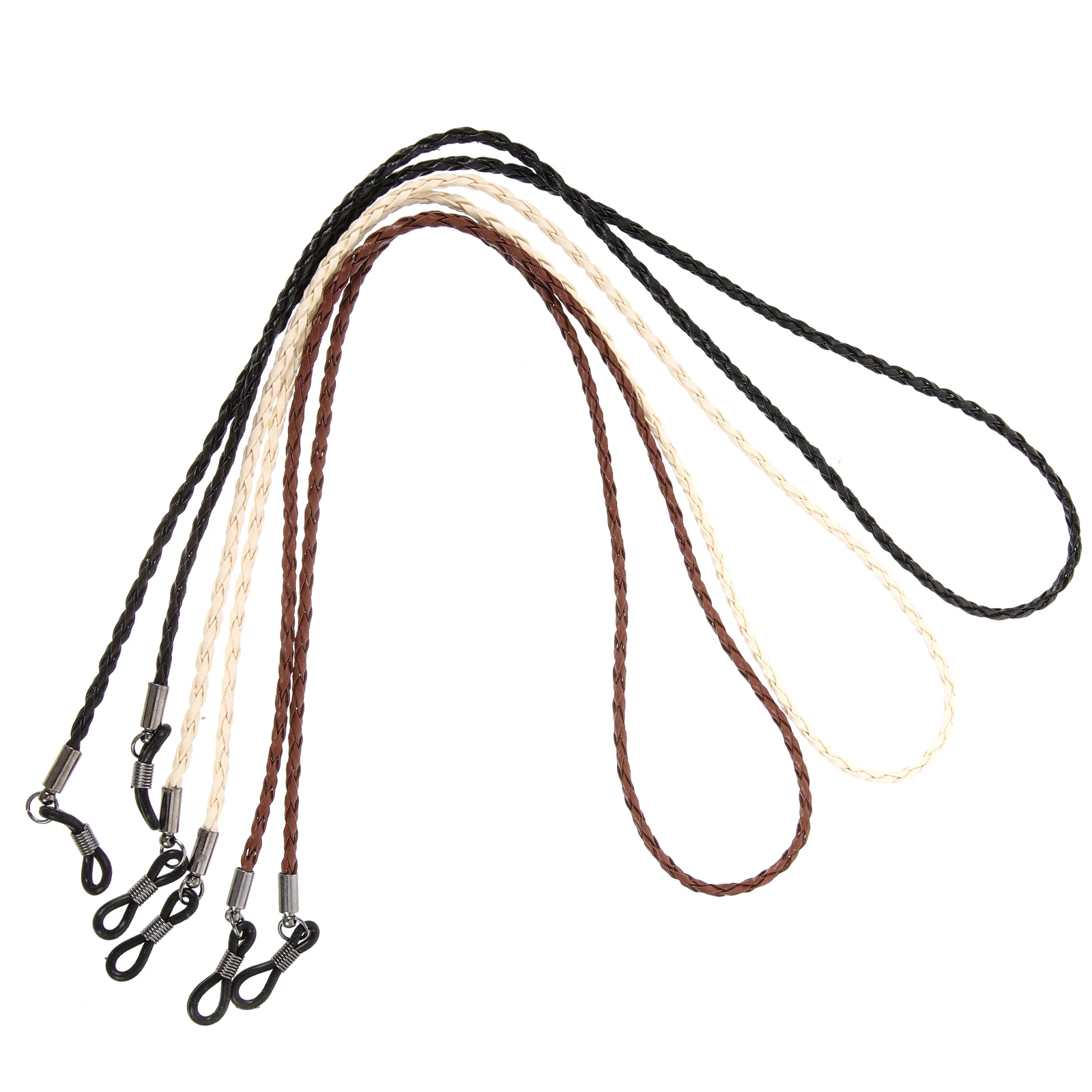 

3 Pcs Glasses Holder Eyeglasses Strap Sports Wire Rope Outdoor Sunglasses Neck Cord Lanyards Classic Shape Color Suitable All