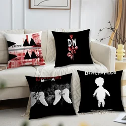 Band D-Depeche M-Mode Memento Mori Pillow Case Living Room Sofa Cushion Cover Suitable For Home Bedroom Room Decoration