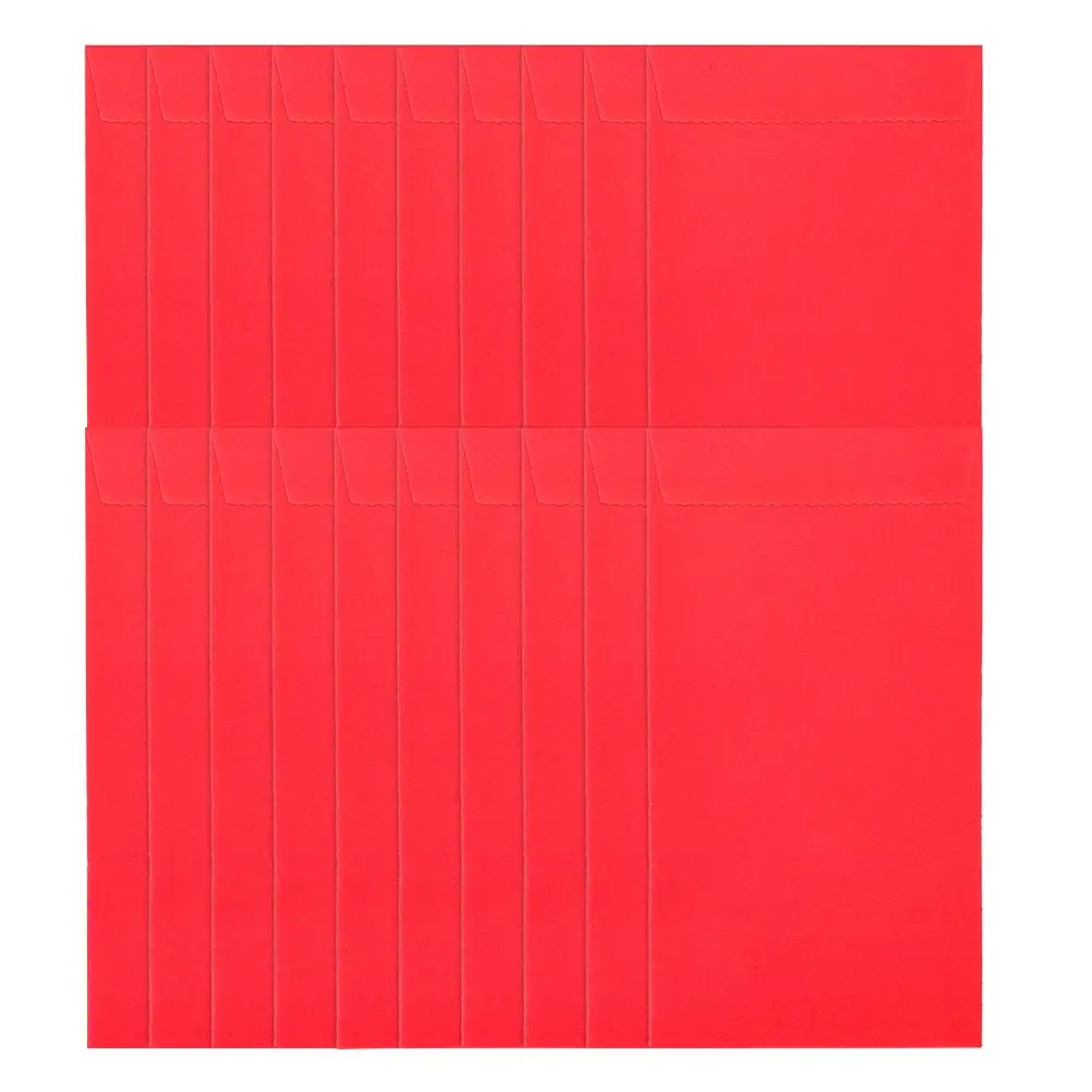 50-teiliger Umschlag für Bargeld, traditioneller chinesischer Stil, Hochzeit, Partyzubehör, rotes Paket, einfacher praktischer Geldhalter