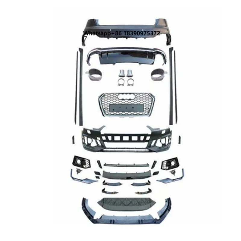 Suitable for RS4 Body Kit Suitable for  A4 Modification 2017-2019 Body Set