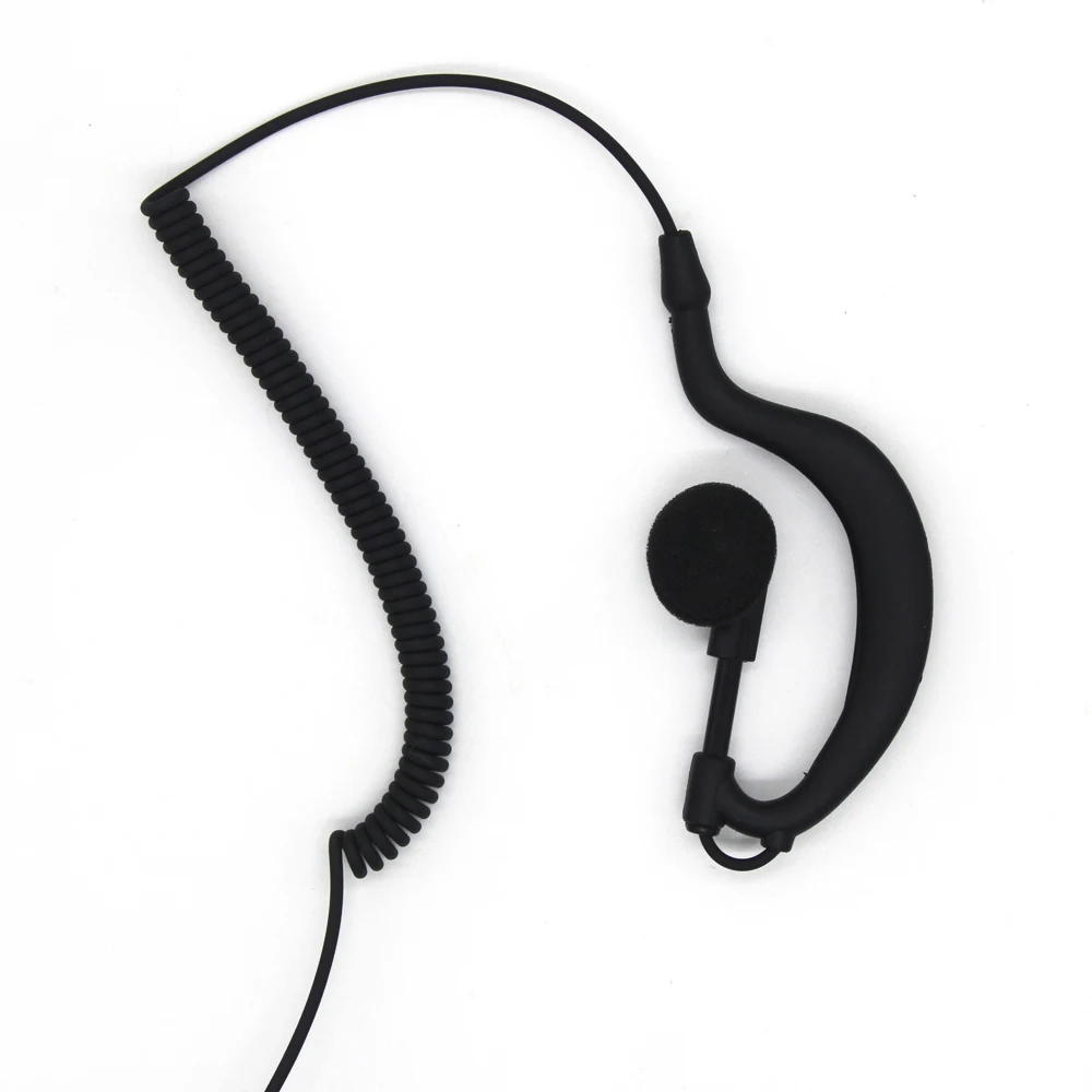 Walkie Talkie Headset Bebas Genggam Earpiece untuk Motorola XIR P8200 P8268 P6500 dengan Earplug