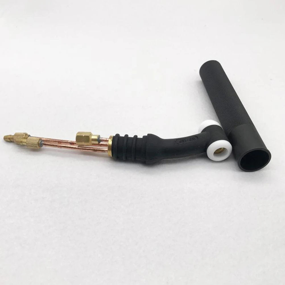 

Welding Torch Head Body Wp-18F 180Amp Water Cooled Interchangeable Tig Replacement for Precision Work Welding Torch Head