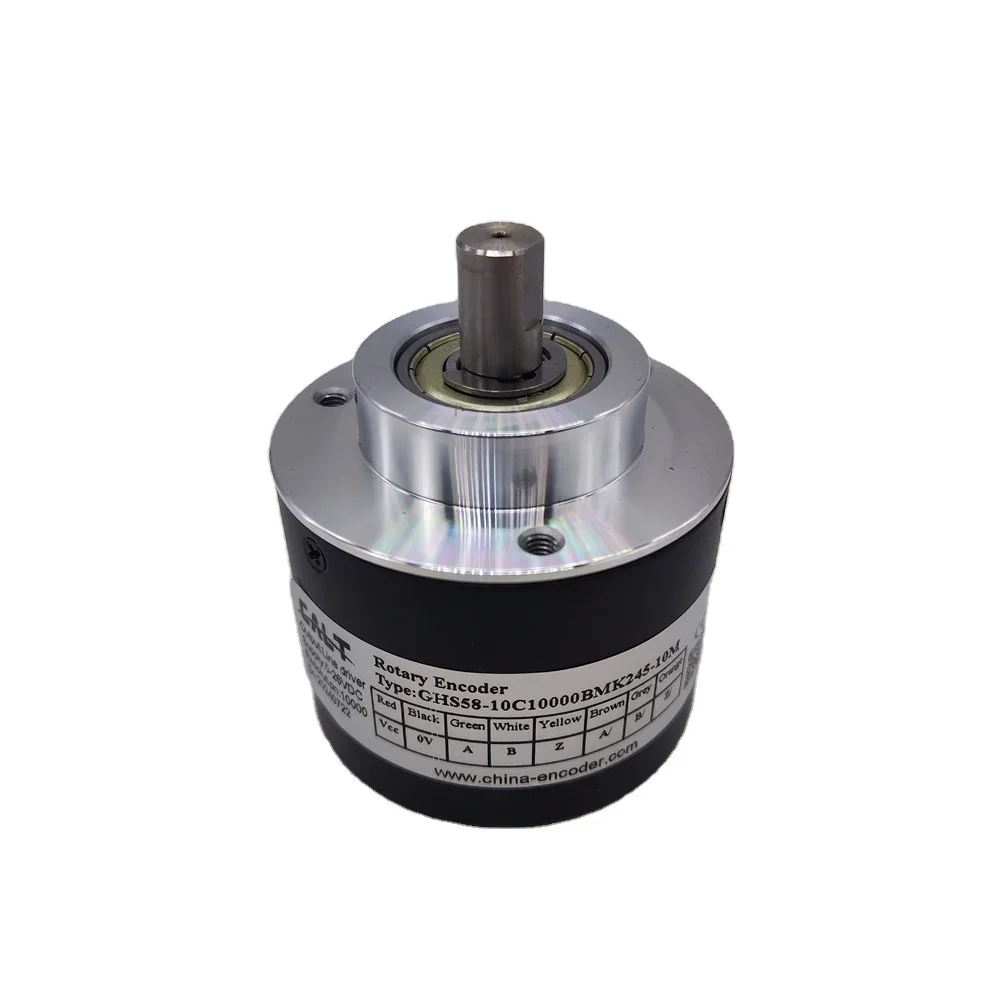 10000ppr Incremental Encoder GHS58-10C10000BMK245-10M Solid Shaft Encoder