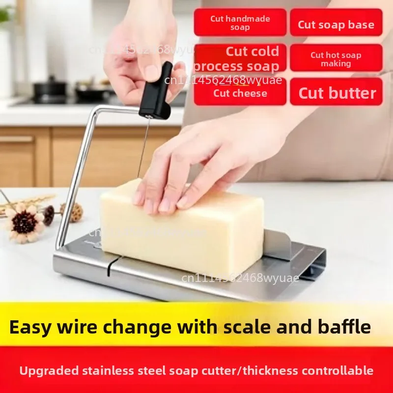 Soap Slicer for Cutting Soap, Cheese Butter Slicing Line Knife, Soap Table Soap, Handmade Soap Cutter