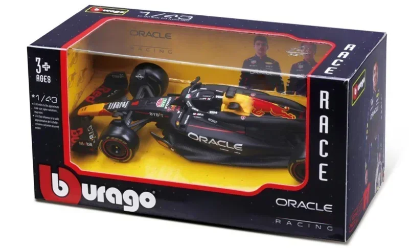 Bburago 1:43 Oracle RB Racing RB20 NO.1 Max / NO.11 Sergio Model Car