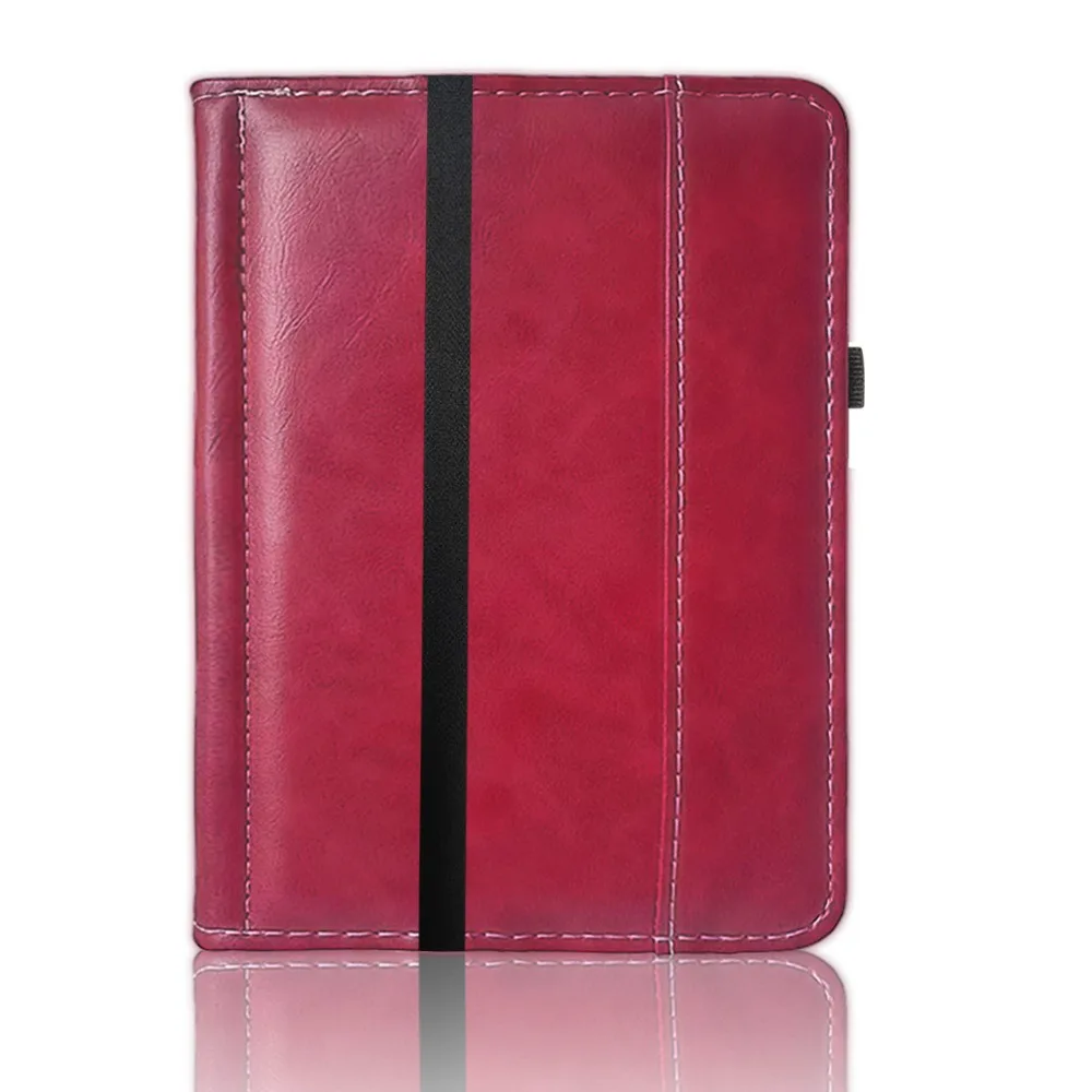 7 inch Case PU Leather Shockproof Full Protective Shell Anti Scratch Retro Flip Funda for inkbook Calypso Plus/Classic 2/Prime