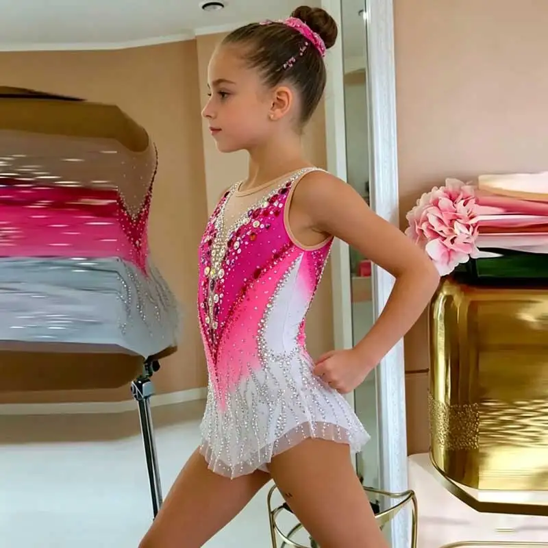 New artistic gymnastics uniform, competition uniform, competitive swimwear for children and adults